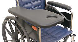 Molded Wheelchair Half Tray | Wheelchair Trays