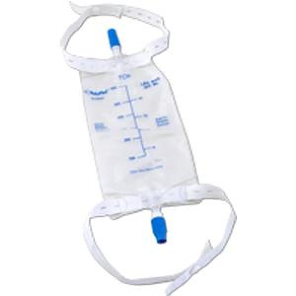 Cardinal Health Standard Leg Drainage Bag w/ Twist Valve | Disposable ...