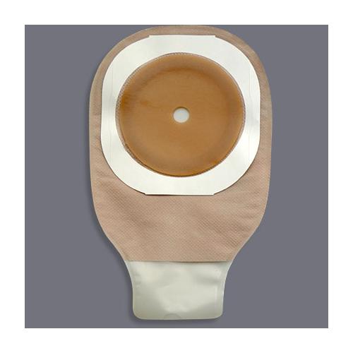 Premier Drainable Mini-Pouch w/ Flexten Skin Barrier and Porus Cloth Tape - Transparent