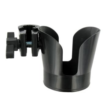 Wheelchair / Walker Two Slot Cup/Mug Holder, Black