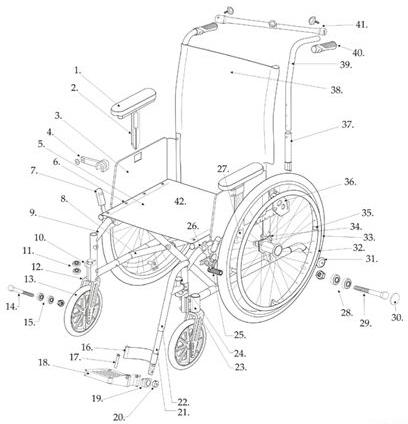 drive medical cougar ultra lightweight rehab wheelchair