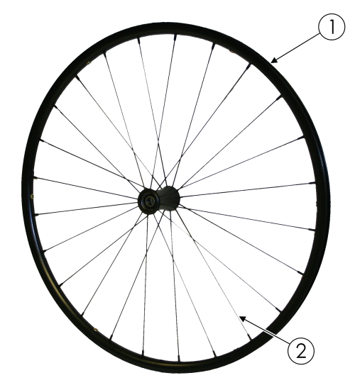 Rogue Wheels - Superlight Spoke parts diagram