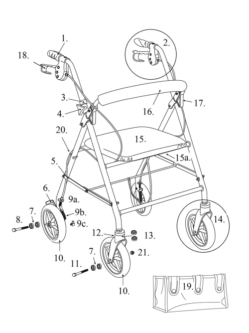 Parts For R800 parts diagram