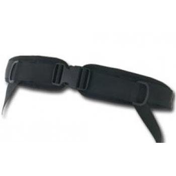 Padded Dual Pull Four Point Hip Belt w/ Plastic Side Release