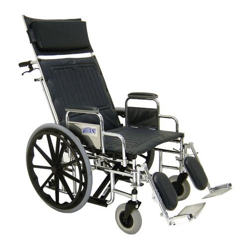 Tuffcare Deluxe Heavy Duty Wide Reclining Wheelchair