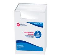 Tracheostomy Sponge, Sterile 4" x 4" 12 Ply