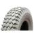 14X4 (400-6) Poly Foam Filled Tire, Knobby