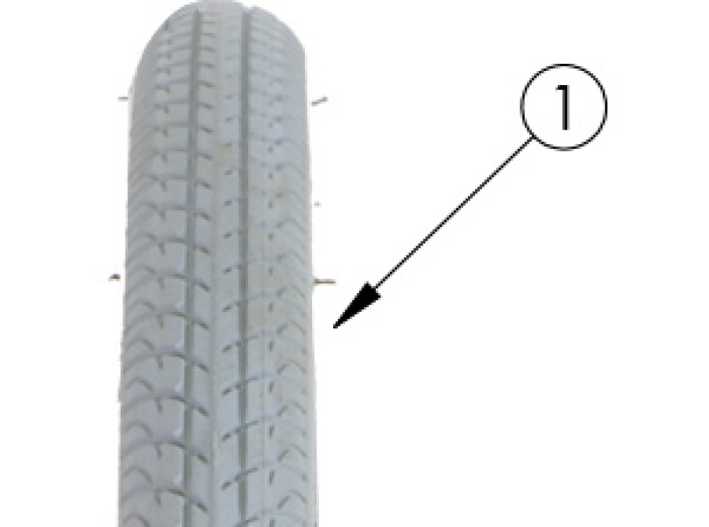 (discontinued) Iron Cap Tire parts diagram