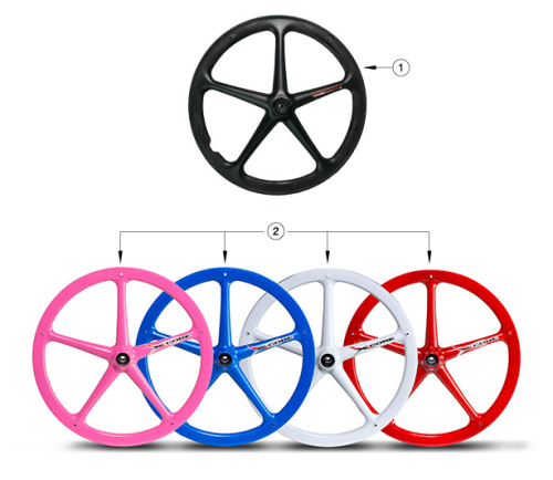 Arc Wheels - Mag parts diagram