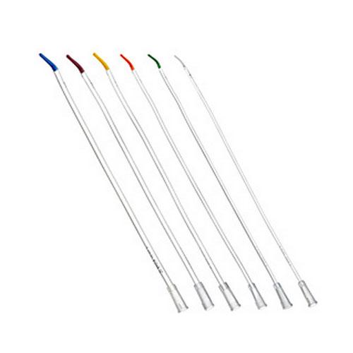 Tiemann Coude Solid Tip Plastic Catheter