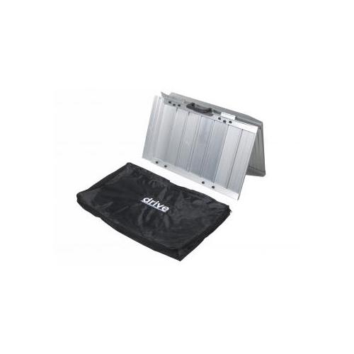 Single Fold Portable Wheelchair Scooter Ramp with Carry Handle and Travel Bag