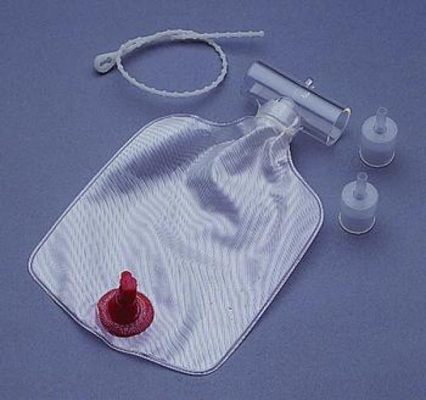 AirLife Aerosol Drainage Bag w/ Tee Adapter