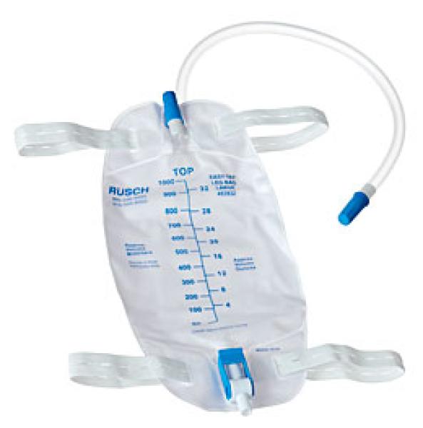 Rusch Easy Tap Urinary Leg bags | Disposable Leg Bags