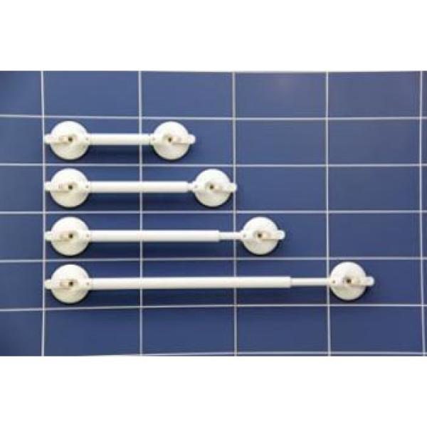Mobeli Telescopic Bath and Shower Grab Handles w/ Safety Indicator