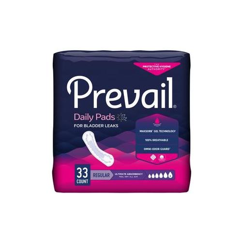 Prevail Bladder Control Pad - Heavy Absorbency 16