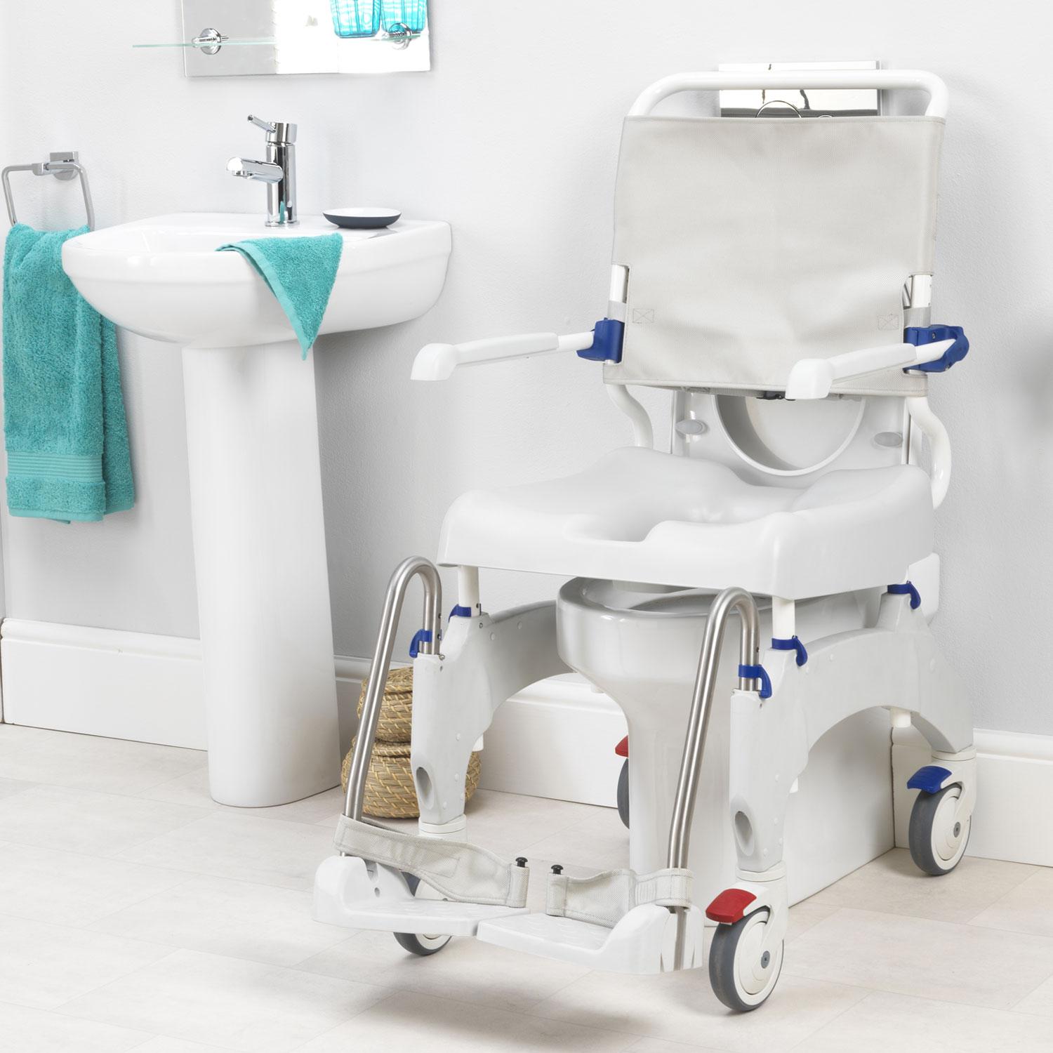 ERGO XL Shower Commode Chair Shower Commode Chairs