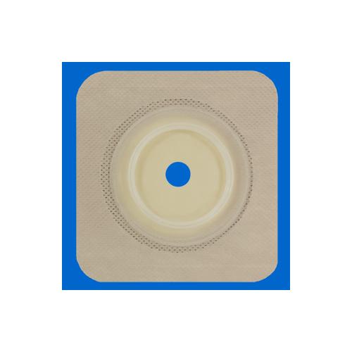 Securi-T Flexible Standard Wear Cut-to-fit Skin Barrier Wafer w/ Tan Collar
