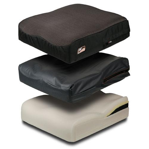 Bariatric Wheelchair Seat Cushion with Gel Infused Memory Foam