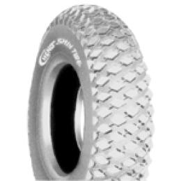 14x3 (3.00-8) Foam-Filled Mobility Tire (Flush Profile; 2.5 Bead Width)  with Powertrax C248G Tread - Monster Scooter Parts