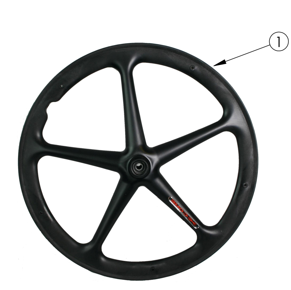Catalyst 5vx Wheels - Mag parts diagram