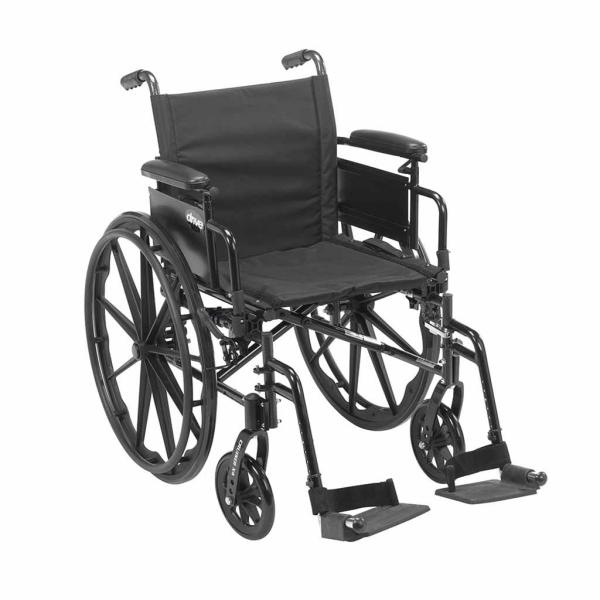 Drive Medical Titanium Gel/Foam Wheelchair Cushion - 18 x 18