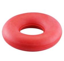 Inflatable Red Rubber Hemorrhoid Cushion