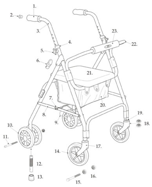 Parts For 510 parts diagram