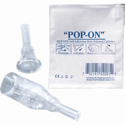 Pop-On Self-Adhering Male External Catheter