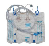 Dover Non-Sterile Urinary Drainage Bag – 2000mL Vinyl Replacement with Anti-Reflux Valve