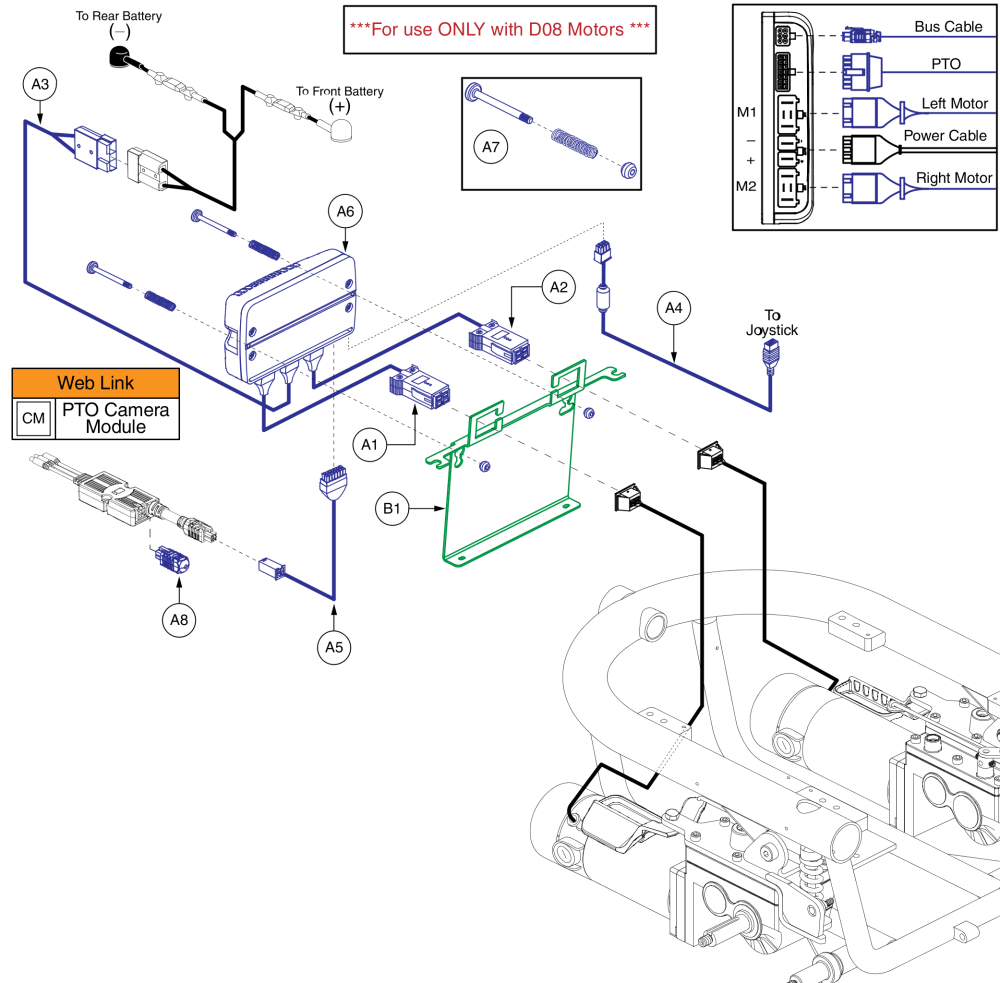 Ne Electronics, Static Seat, Pto Qbc, Quantum, J6 parts diagram