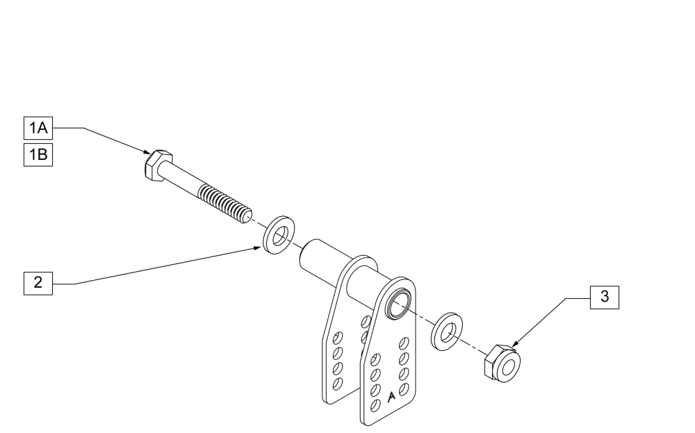 Threaded Axles (mag & Spoke)-disc. (s/n Prefix Cgt) parts diagram