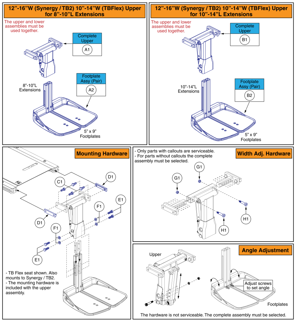 Basic Center Mount, 12-16