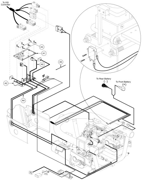 Vsi Electronics, Power Seat, Onboard Charger, Q610 parts diagram