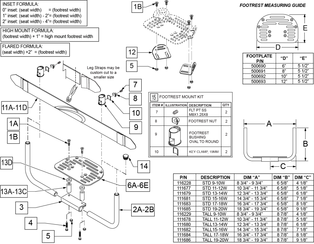 Quickie Q7 Replacement Parts by Quickie