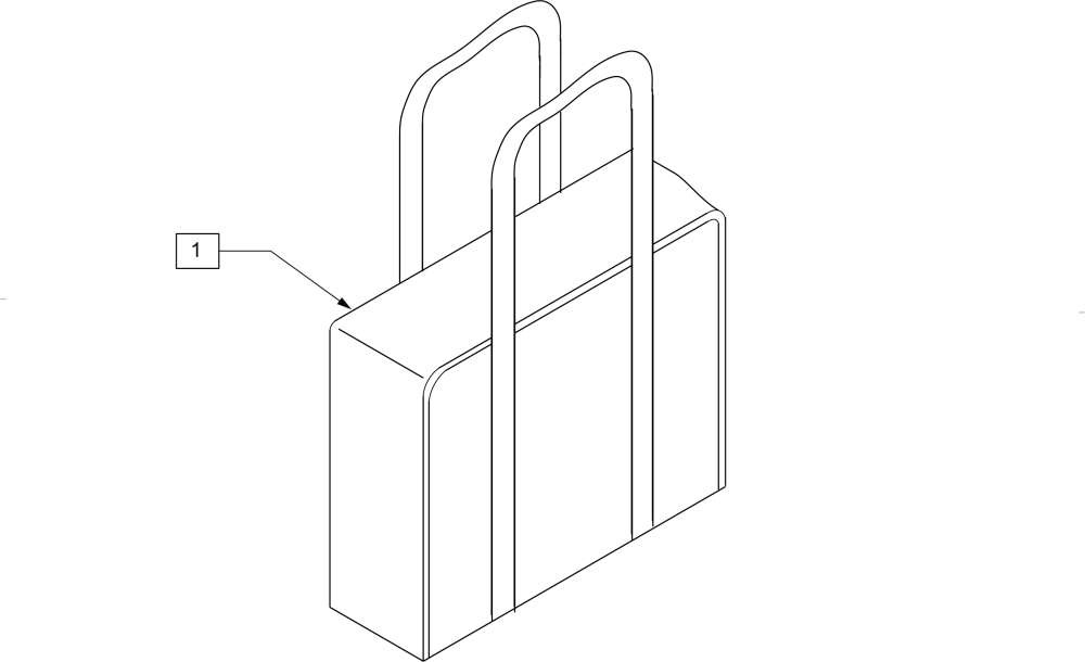 Chair Storage Bag parts diagram