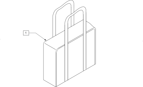 Chair Storage Bag parts diagram