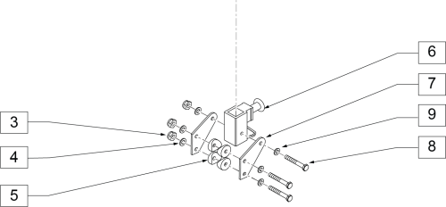 Armrest Receiver (4000) parts diagram