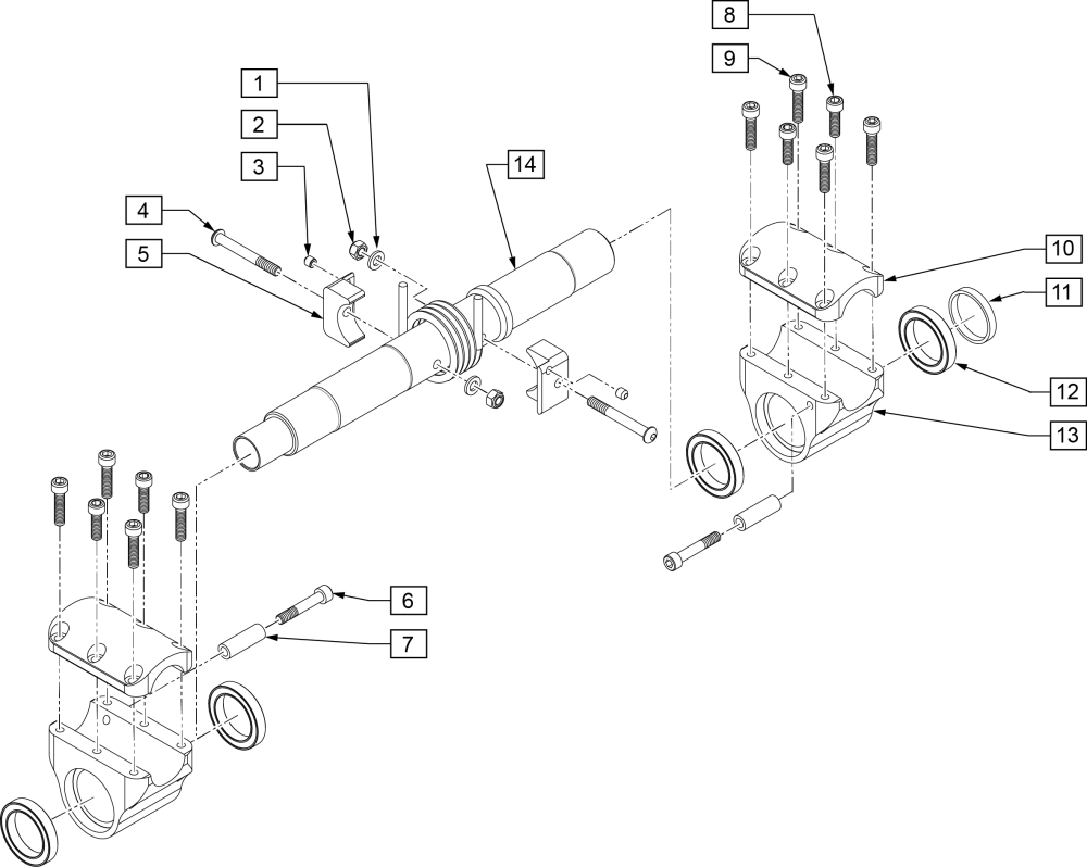 Steering parts diagram