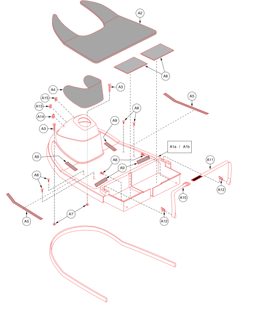 Front Shroud, 3 Wheel, Maxima parts diagram