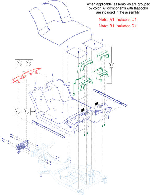 Main Shroud  W/ Lighting Assy, Victory Sport, S710dxw parts diagram