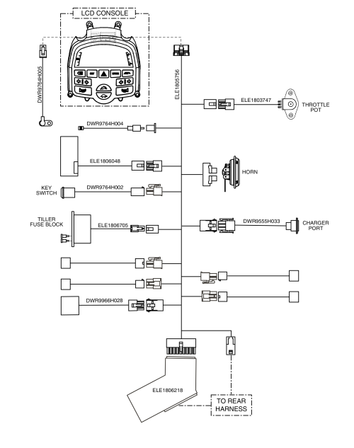 Console Diagram parts diagram