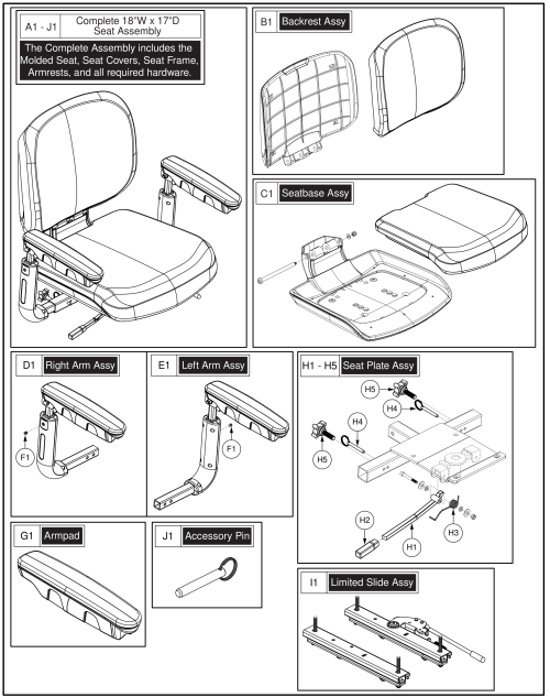 Seat Assy, 18