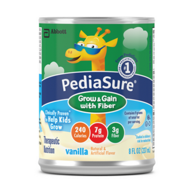 PediaSure with Fiber TN - Institutional 8 oz. Can - Vanilla
