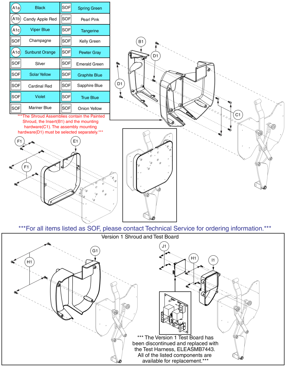 Back Shrouds, Tru-comfort Back, Tb2 Recline parts diagram