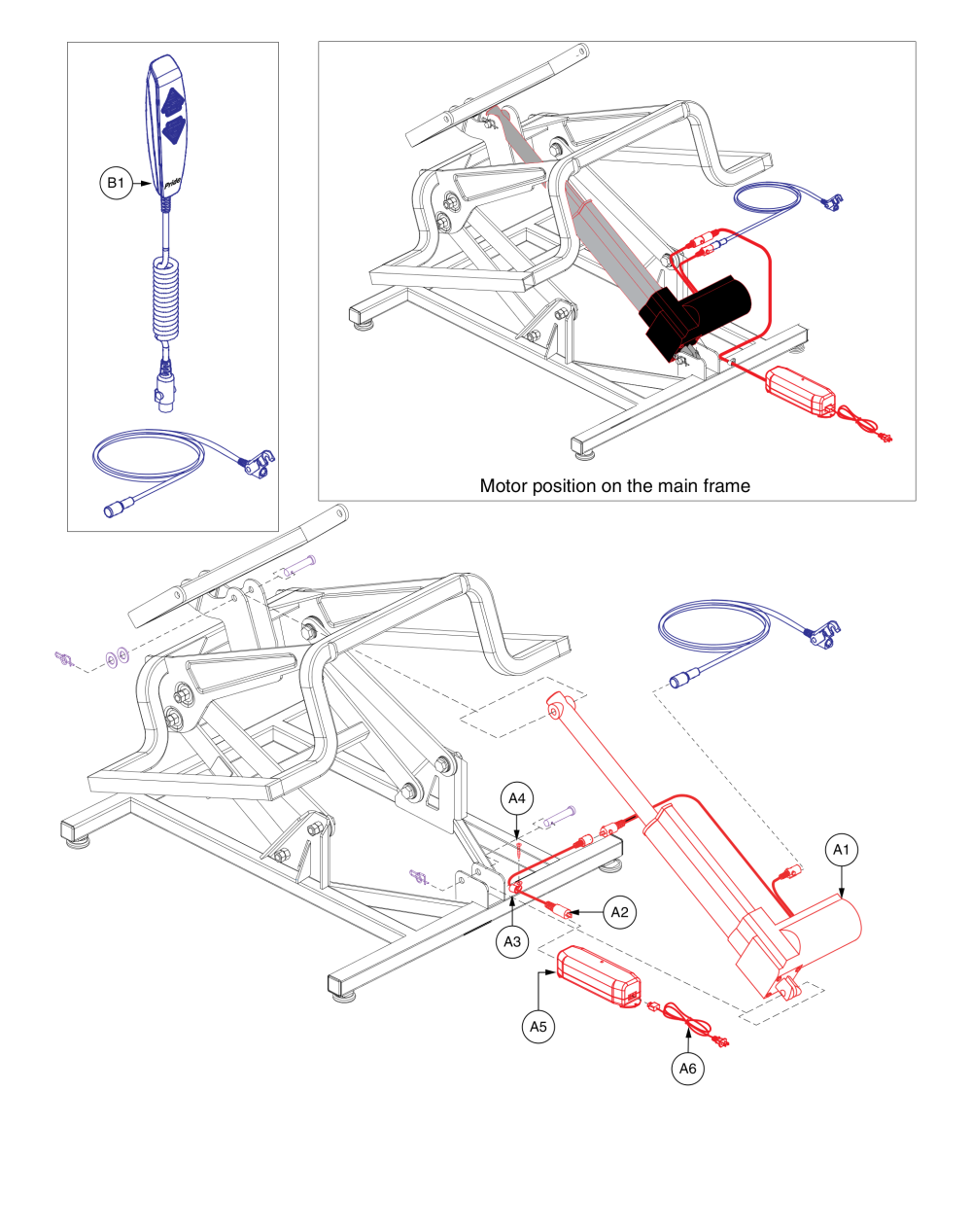 Lc102, Motor, Dual Lead parts diagram