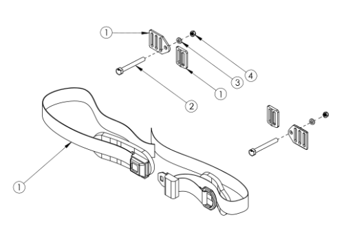 Clik Pelvic Positioning Belts - 1.5