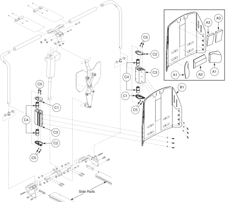 Tb2 Recline Seat Back, 22