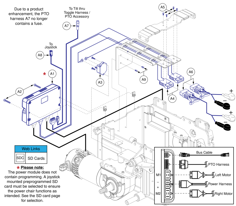 Ql3 Base Electronics, Tilt Thru Toggle / Pto Accessory, Std. Fenders / No Pto Qbc, Q6 Edge Hd parts diagram