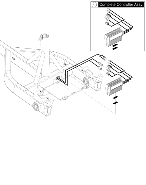 Controller - Iride (models Ending In 1501) parts diagram