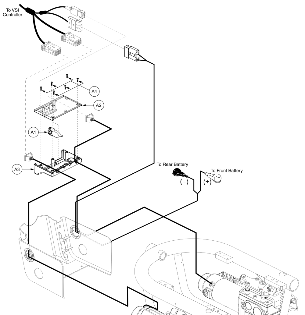 Vsi Electronics, Off-board Charger, Q610 parts diagram